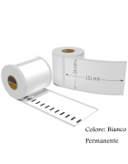 Etichette adesive permanente per DYMO DM-99014 S0722430 101mm*54mm 220pz