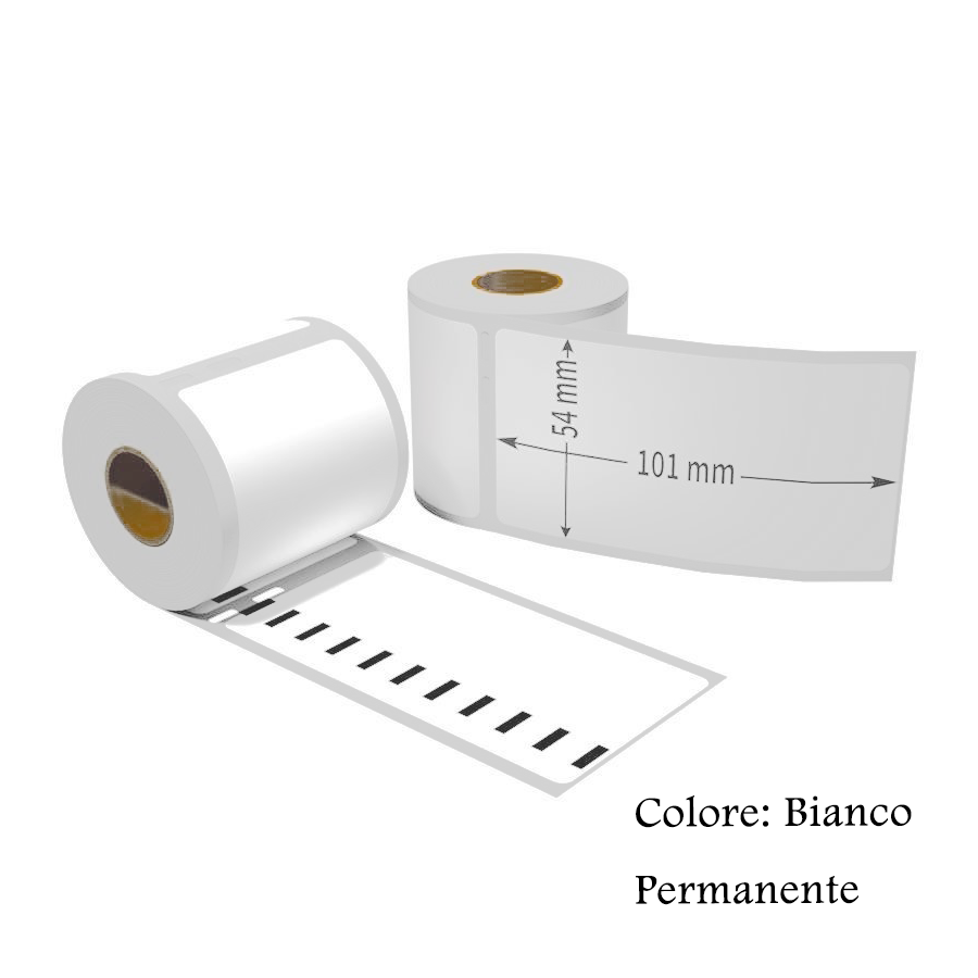 Etichette adesive permanente per DYMO DM-99014 S0722430 101mm*54mm 220pz