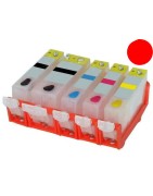 Cartuccia ricaricabile vuota .per Canon CLI-526 magenta con chip autoreset