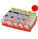 Cartuccia ricaricabile vuota .per Canon CLI-526 magenta con chip autoreset