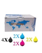 Kit 10 Cartucce per Epson 4XT0711 2XT0712 2XT0713 2XT0714