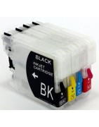 Cartuccia ricaricabile vuota per Brother LC960 LC970 LC1000 giallo