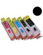 Cartuccia ricaricabile vuota per Canon .CLI-551 nero con chip autoreset