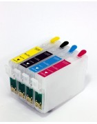 Cartuccia ricaricabile vuota per Epson T0713 magenta con chip autoreset