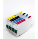 Cartuccia ricaricabile vuota per Epson T0713 magenta con chip autoreset