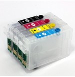 Cartuccia ricaricabile vuota per Epson T1291 nero con chip autoreset
