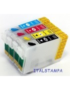 Cartuccia ricaricabile vuota per Epson T1633 magenta con chip autoreset