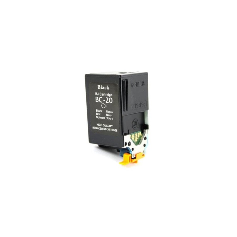 Cartuccia rigenerata per CANON BC-20 nero 45ML/1000pag.
