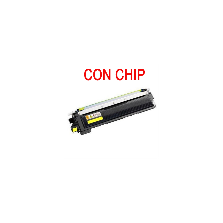 CON CHIP Toner per Brother TN-247 HL-L3210 L3230 L3270 giallo 2300pag.