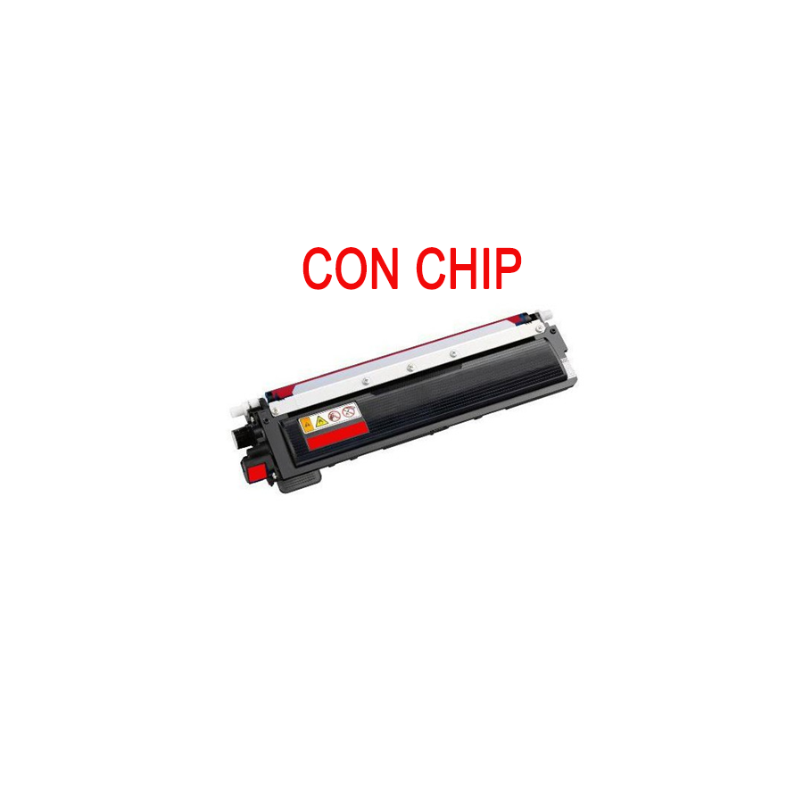 CON CHIP Toner per Brother TN-247 HL-L3210 L3230 L3270 magenta 2300pag.