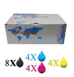 Kit 20 Cartucce per Epson 8XT0711 4XT0712 4XT0713 4XT0714