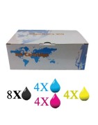 Kit 20 Cartucce per Epson 8XT1811 4XT1812 4XT1813 4XT1814