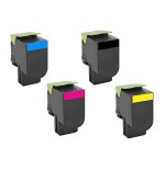 Toner per Lexmark CX310 CX410 CX510 80C2SK0 nero 2500pag.