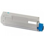 Toner per Oki C5600 43381907 ciano 2000pag.