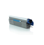 Toner per Oki C610 44315307 ciano 6000pag.