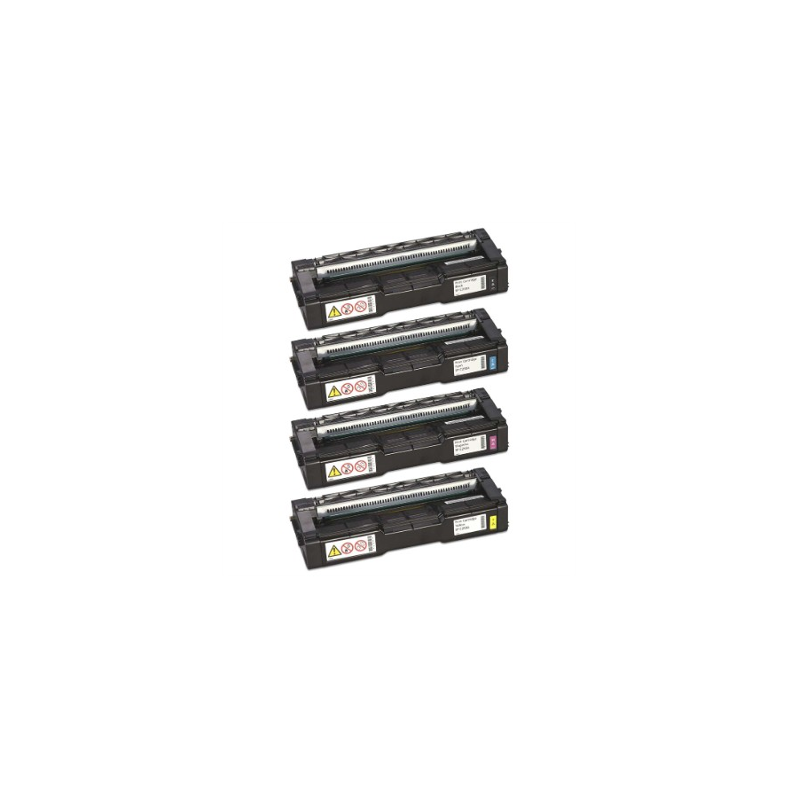 Toner per Ricoh SP C250 ciano 407544 1600 pag