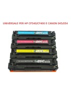 Toner universale per HP CF540X 203X CF400X 201X CANON 054H 045H nero 3200pag.