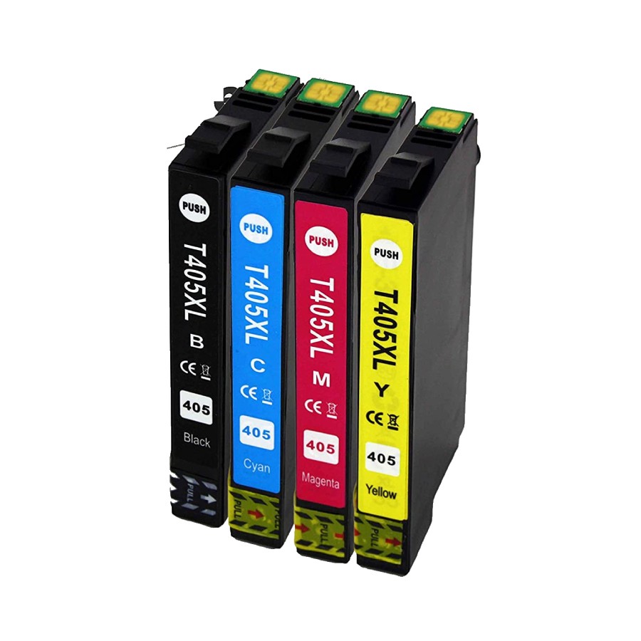 Cartuccia comp. per Epson WF-4820 WF-3820 T405XL ciano