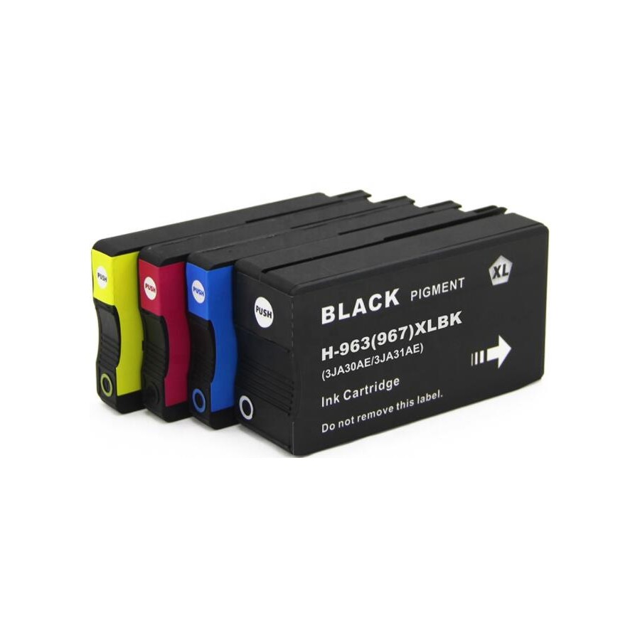 Cartuccia rigenerata per HP 963XL 3JA30AE nero 2000pag.