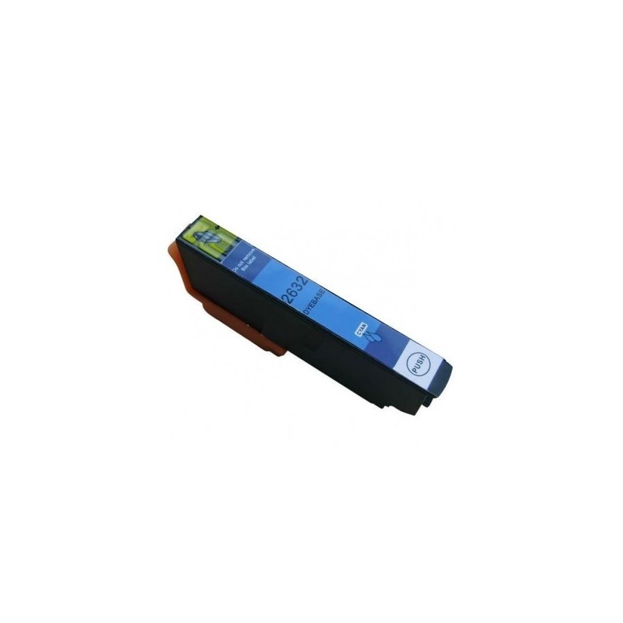 Cartuccia per Epson T2632XL ciano